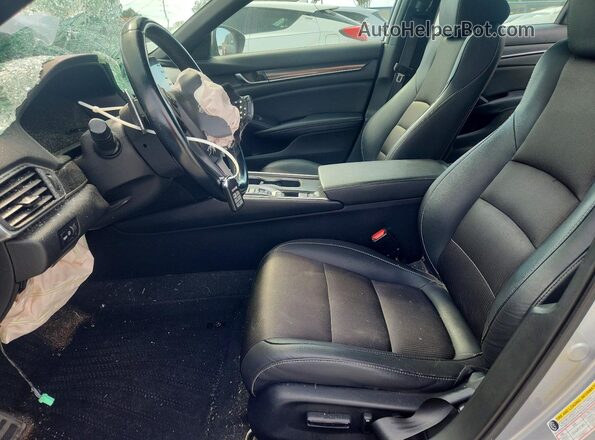 1HGCV2F34LA011174 2020 HONDA ACCORD Silver წინა სალონის ხედი