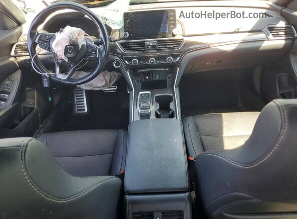 1HGCV2F34LA011174 2020 HONDA ACCORD Silver წინა პანელის ხედი