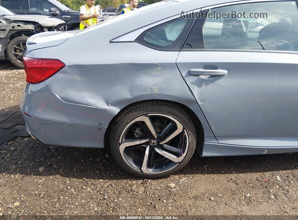 1HGCV2F34NA015633 2022 HONDA ACCORD Blue Front view