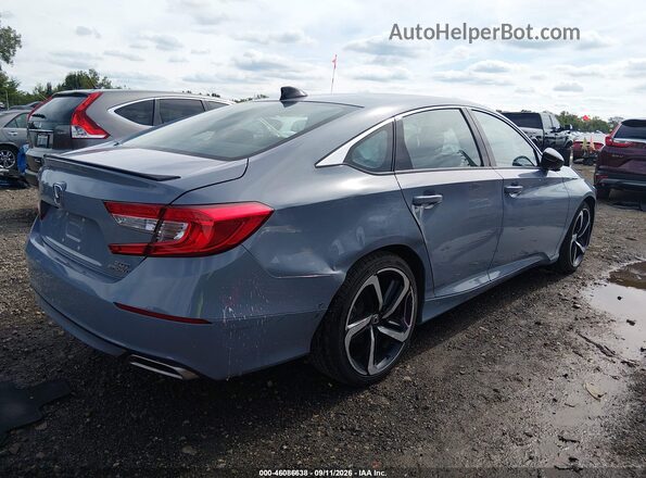 1HGCV2F34NA015633 2022 HONDA ACCORD Blue Rear right
