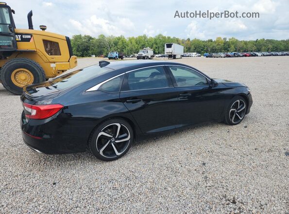1HGCV2F35KA030573 2019 HONDA ACCORD Black Задня права чверть