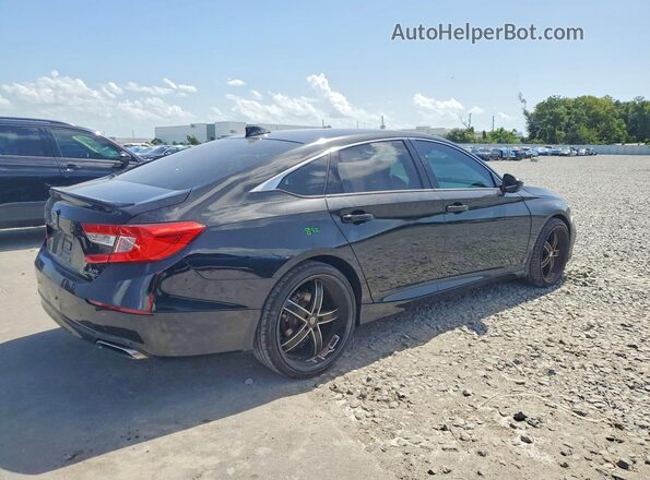 1HGCV2F36LA023312 2020 HONDA ACCORD Black უკანა მარჯვენა