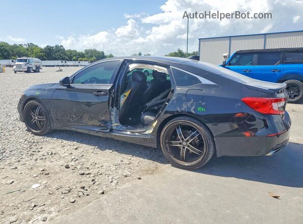 1HGCV2F36LA023312 2020 HONDA ACCORD Black უკანა მარცხენა