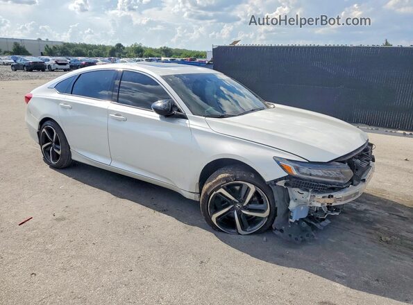 1HGCV2F36NA016962 2022 HONDA ACCORD White Przód prawy