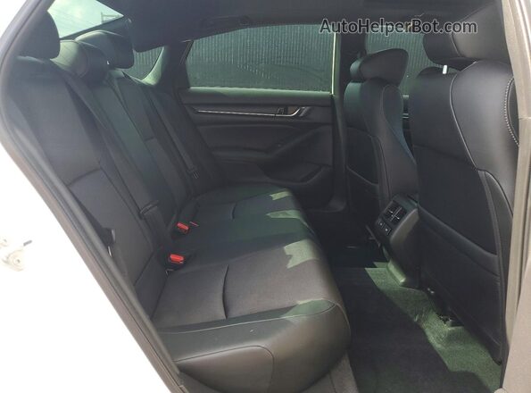 1HGCV2F36NA016962 2022 HONDA ACCORD White Widok tylnych siedzeń