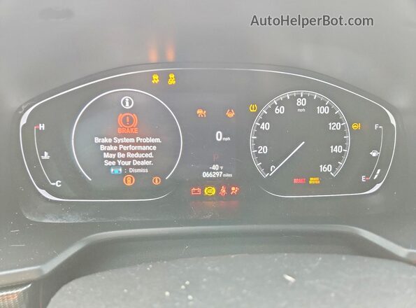 1HGCV2F36NA016962 2022 HONDA ACCORD White Widok zestawu wskaźników