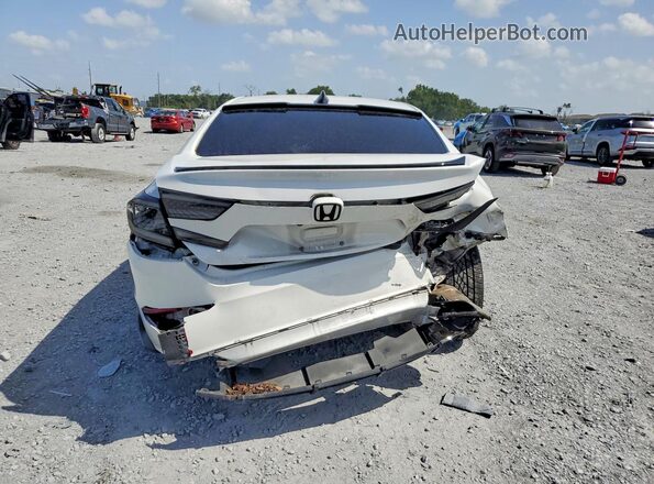 1HGCV2F37MA025801 2021 HONDA ACCORD White უკანა ხედი