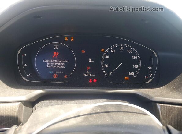1HGCV2F37NA009826 2022 HONDA ACCORD Gray Instrument cluster view