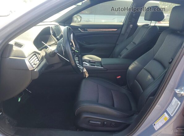 1HGCV2F37NA009826 2022 HONDA ACCORD Gray Front interior view