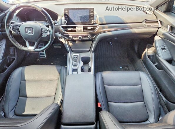 1HGCV2F38MA022583 2021 HONDA ACCORD Silver Вид панелі приладів