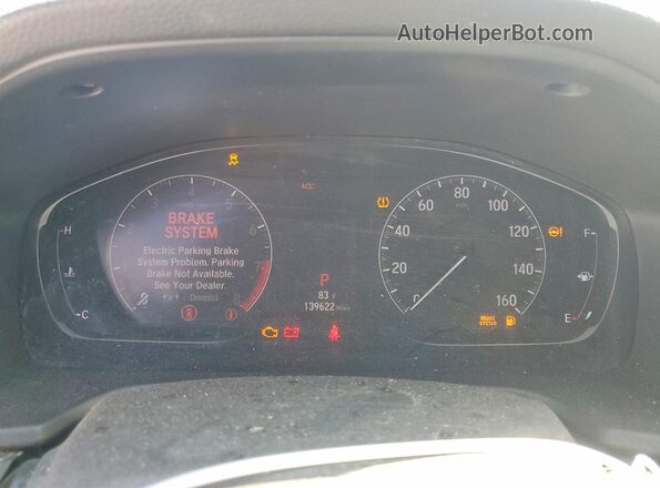 1HGCV2F39JA013533 2018 HONDA ACCORD Black Vista del cuadro de instrumentos