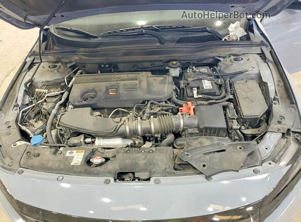 1HGCV2F39NA002134 2022 HONDA ACCORD Gray Widok wnętrza z tyłu