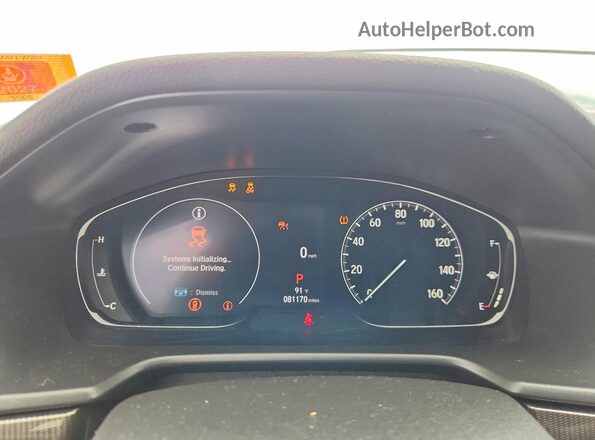 1HGCV2F39NA017166 2022 HONDA ACCORD White Widok zestawu wskaźników