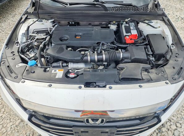 1HGCV2F39NA017166 2022 HONDA ACCORD White Widok wnętrza z tyłu
