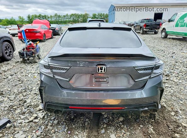 1HGCV2F3XLA020977 2020 HONDA ACCORD Gray Widok z tyłu