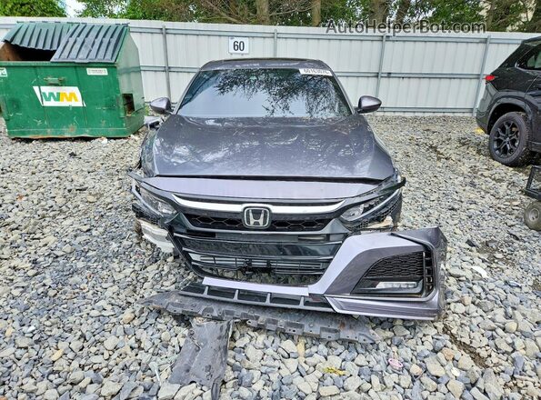 1HGCV2F3XLA020977 2020 HONDA ACCORD Gray Widok z przodu