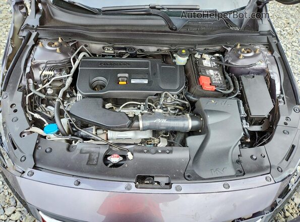 1HGCV2F3XLA020977 2020 HONDA ACCORD Gray Widok wnętrza z tyłu