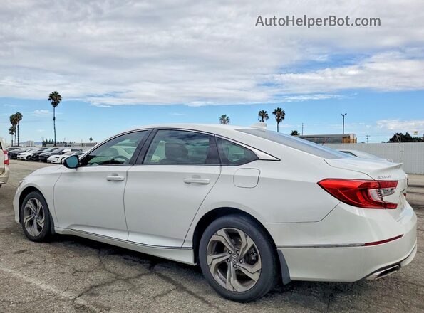 1HGCV2F53JA035061 2018 HONDA ACCORD White Tył lewy