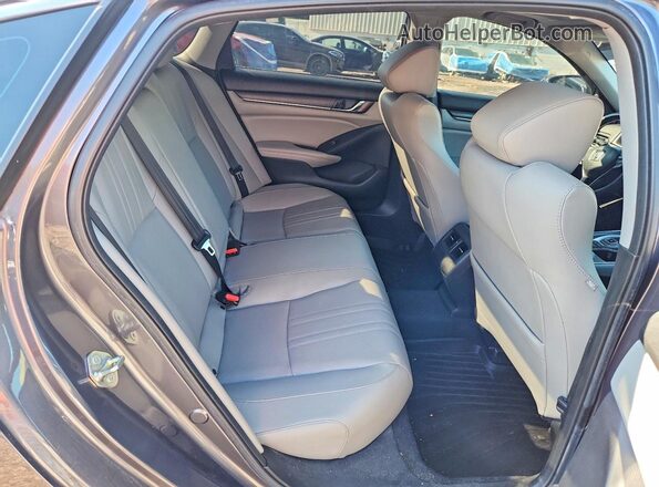 1HGCV2F56LA015888 2020 HONDA ACCORD Серый Вид задних сидений