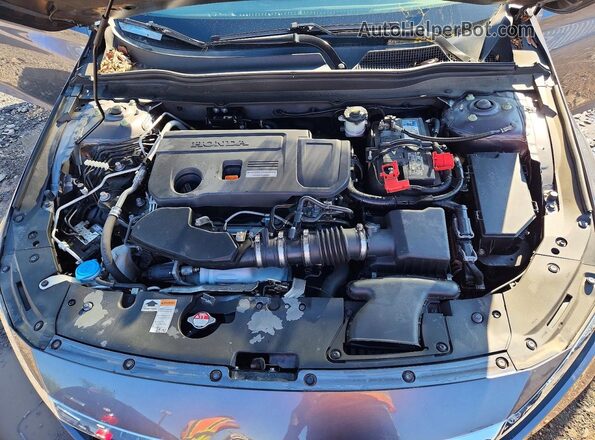 1HGCV2F56LA015888 2020 HONDA ACCORD Серый Вид задней части салона