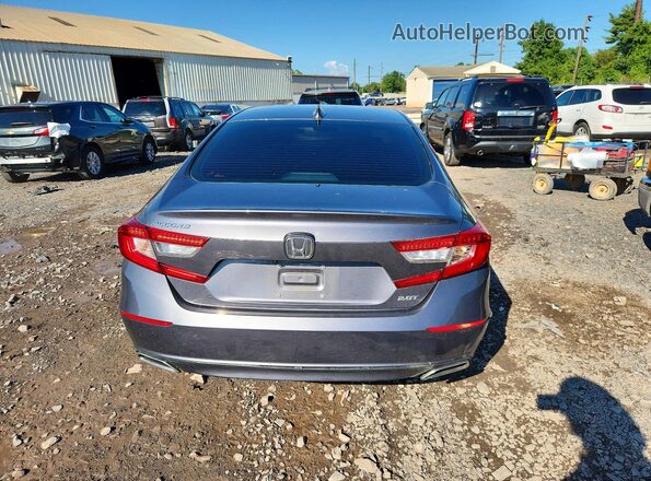 1HGCV2F56LA015888 2020 HONDA ACCORD Серый Вид сзади