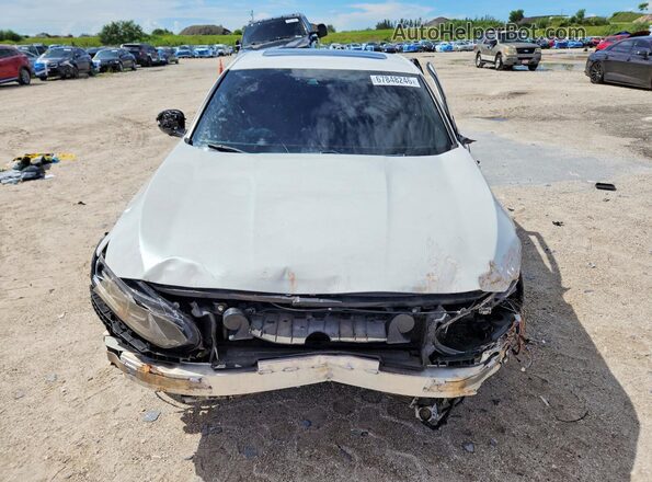 1HGCV2F90JA041046 2018 HONDA ACCORD White Front view