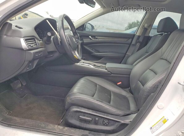 1HGCV2F90NA012636 2022 HONDA ACCORD Silver წინა სალონის ხედი