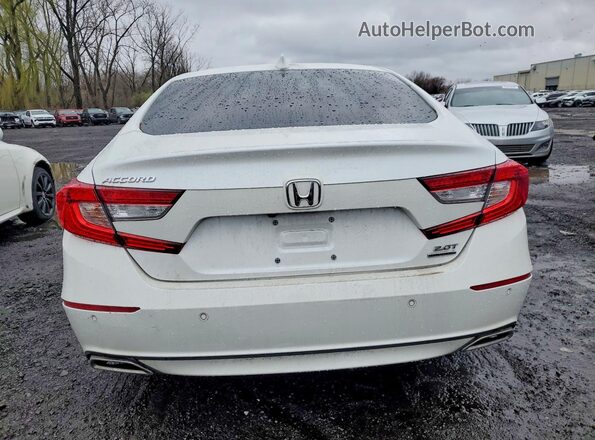 1HGCV2F90NA012636 2022 HONDA ACCORD Silver უკანა ხედი