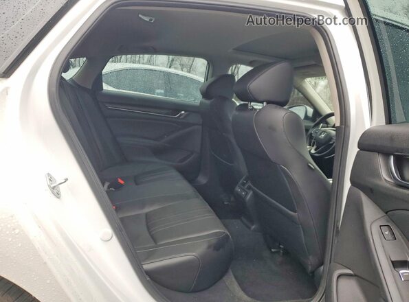 1HGCV2F90NA012636 2022 HONDA ACCORD Silver უკანა სავარძლების ხედი