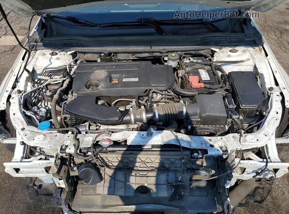 1HGCV2F92JA041890 2018 HONDA ACCORD White Rear interior view