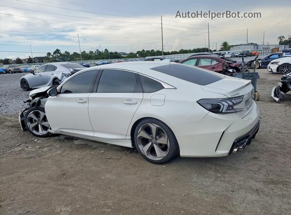 1HGCV2F93KA030253 2019 HONDA ACCORD White უკანა მარცხენა
