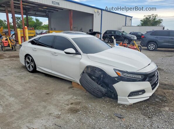 1HGCV2F93KA030253 2019 HONDA ACCORD White წინა მარჯვენა