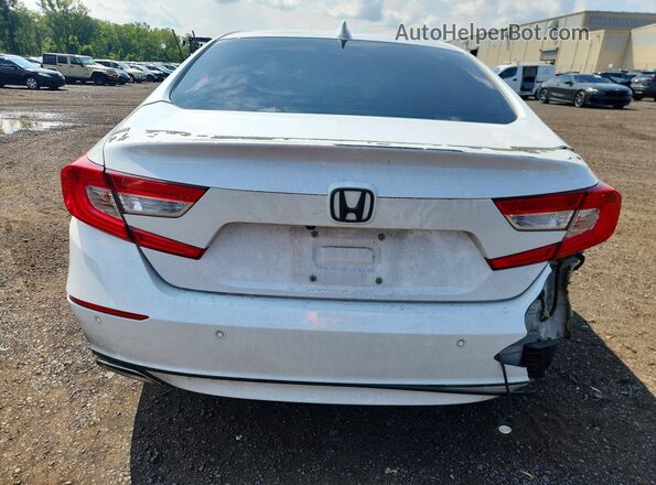 1HGCV2F97MA007139 2021 HONDA ACCORD White Вид ззаду
