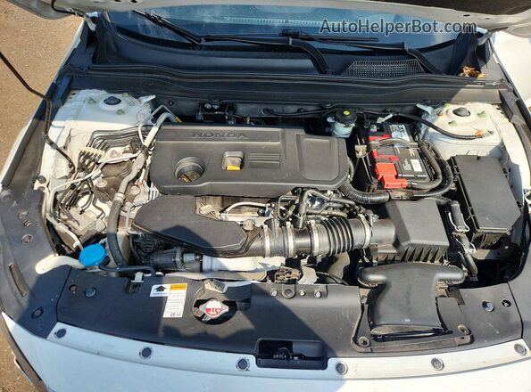 1HGCV2F97MA007139 2021 HONDA ACCORD White Вид задньої частини салону