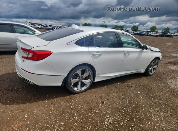 1HGCV2F98JA801143 2018 HONDA ACCORD Белый Задняя правая четверть