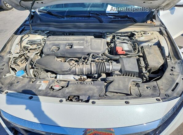 1HGCV2F98LA010999 2020 HONDA ACCORD White უკანა სალონის ხედი