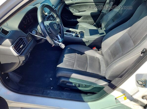 1HGCV2F98LA010999 2020 HONDA ACCORD White წინა სალონის ხედი