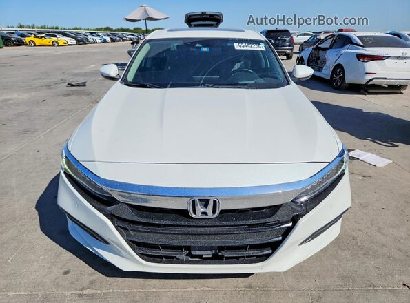 1HGCV2F98LA010999 2020 HONDA ACCORD White წინა ხედი