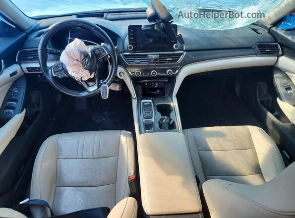 1HGCV2F98LA014437 2020 HONDA ACCORD White Vista del salpicadero