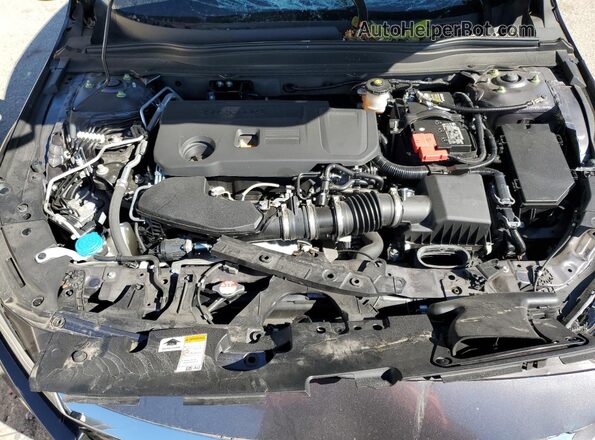 1HGCV2F99NA002719 2022 HONDA ACCORD Gray უკანა სალონის ხედი