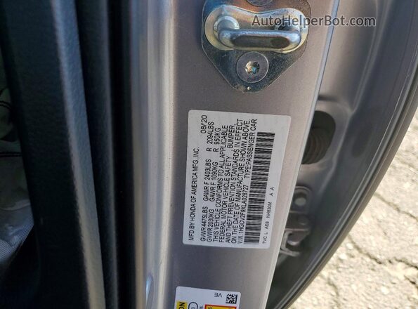 1HGCV2F9XLA028727 2020 HONDA ACCORD Silver ძრავის განყოფილების ხედი