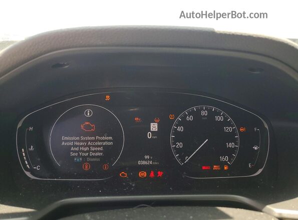 1HGCV2F9XNA004382 2022 HONDA ACCORD Black Vista del cuadro de instrumentos