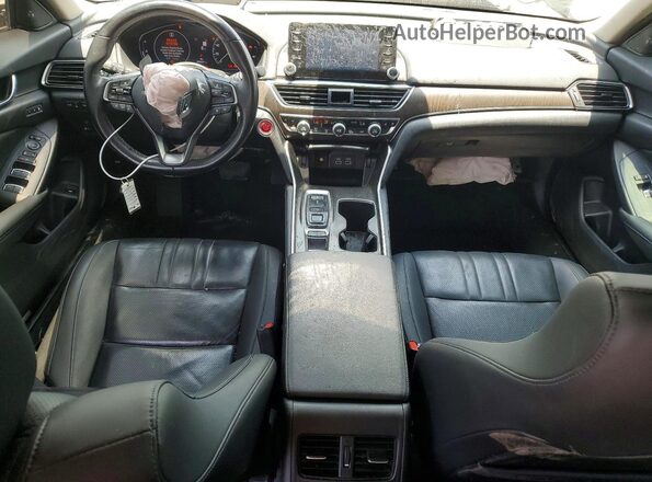 1HGCV2F9XNA004382 2022 HONDA ACCORD Black Vista del salpicadero