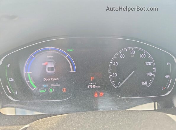 1HGCV3F15JA012951 2018 HONDA ACCORD Gray Սարքավորումների վահանակի տեսք