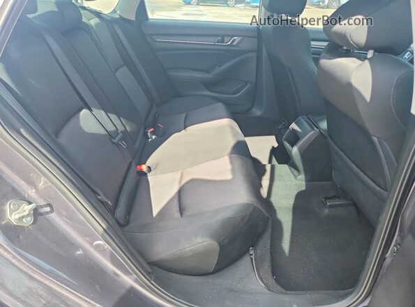 1HGCV3F15JA012951 2018 HONDA ACCORD Gray Հետևի նստատեղերի տեսք