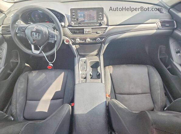 1HGCV3F15JA012951 2018 HONDA ACCORD Gray Առջևի վահանակի տեսք