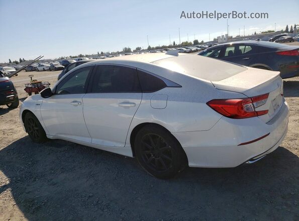 1HGCV3F16JA000338 2018 HONDA ACCORD Белый Задняя левая четверть