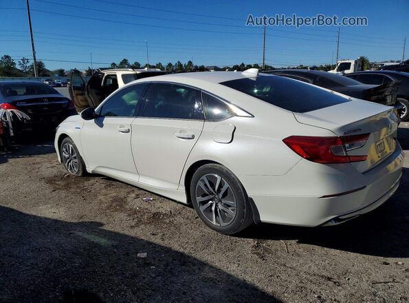 1HGCV3F18KA015828 2019 HONDA ACCORD White უკანა მარცხენა