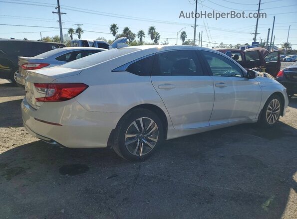 1HGCV3F18KA015828 2019 HONDA ACCORD White უკანა მარჯვენა