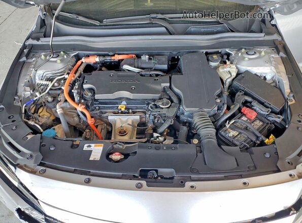 1HGCV3F22NA041421 2022 HONDA ACCORD Silver Вид задньої частини салону